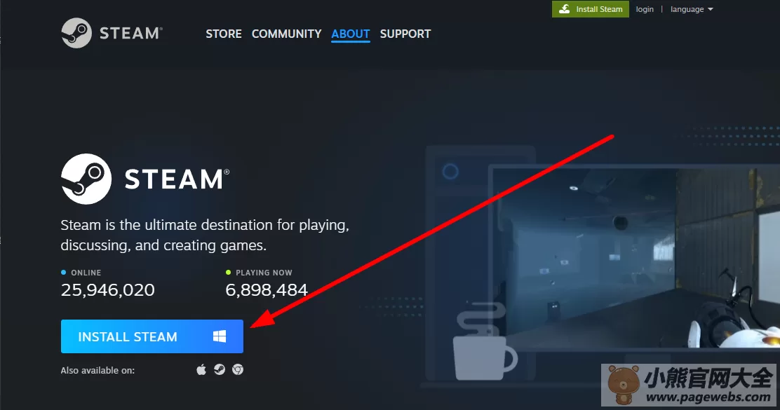 steam官网首页入口（网页版官方登录网址）