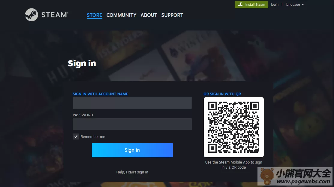 steam官网首页入口（网页版官方登录网址）