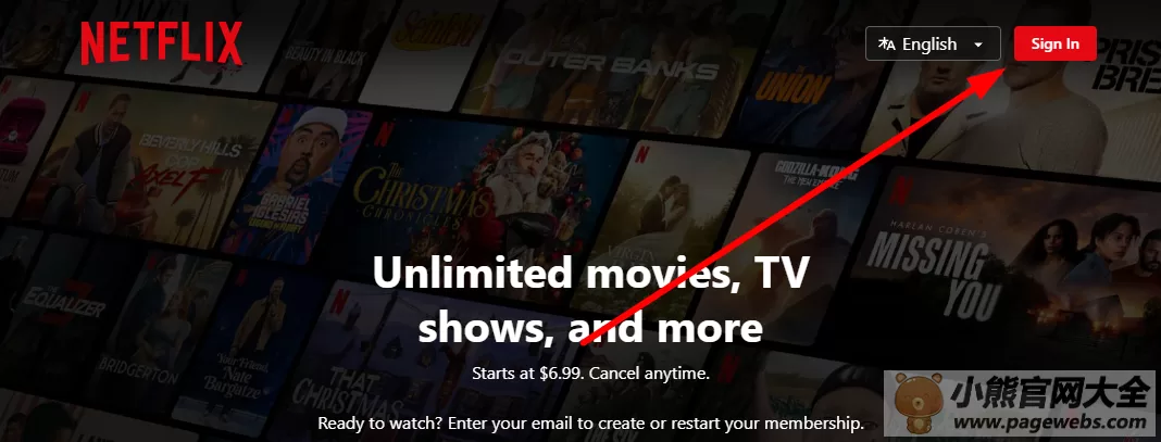 Netflix奈飞官网入口（网页版在线观看Netflix）