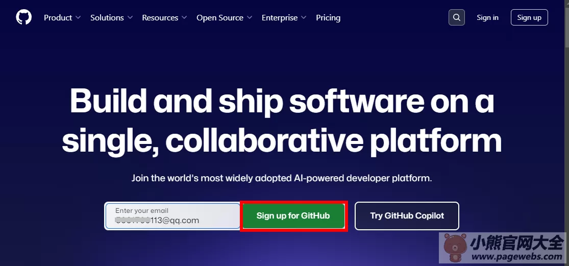 GitHub官网登录入口（中文版官网入口网址）
