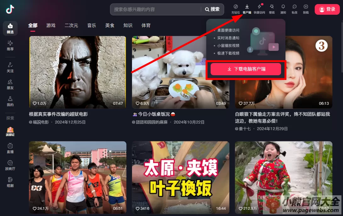 抖音网页版入口（Douyin官网在线观看）