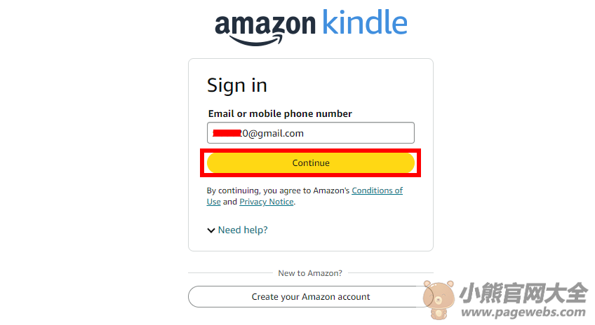kindle网页版入口（官方网站登录注册教程）